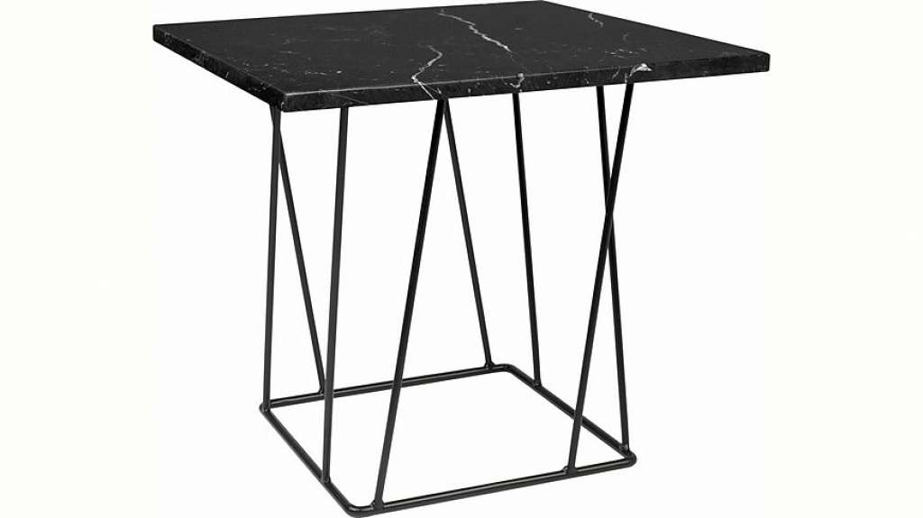 TemaHome Beistelltisch »Helix«, aus Marmor, wahlweise mit Gestell aus schwarzem oder grünem Metall