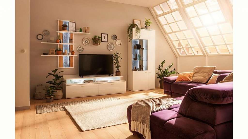 set one by Musterring Wohnwand »TACOMA«, (Set, 4-tlg), mit Wandregal