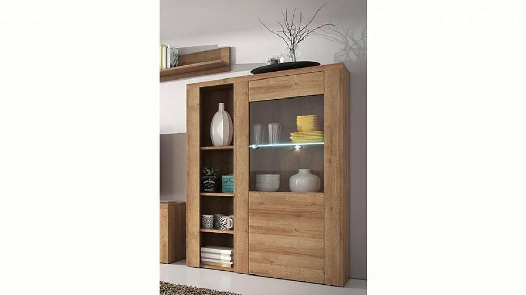 Vitrine, Höhe 145 cm
