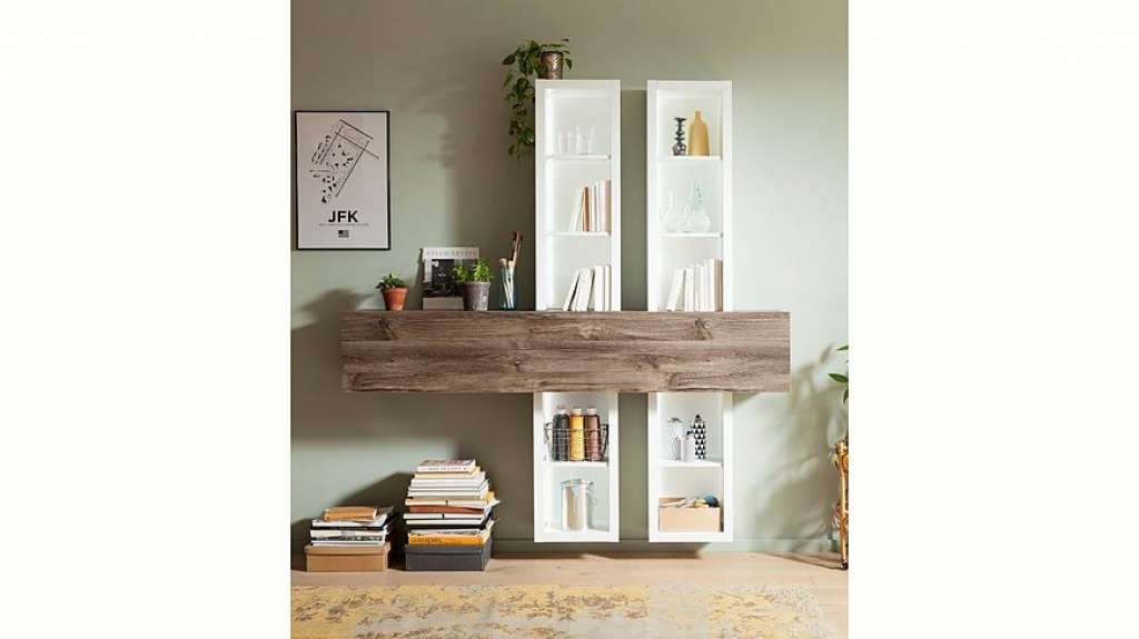 set one by Musterring Wohnwand »tampa«, mit LED-Beleuchtung