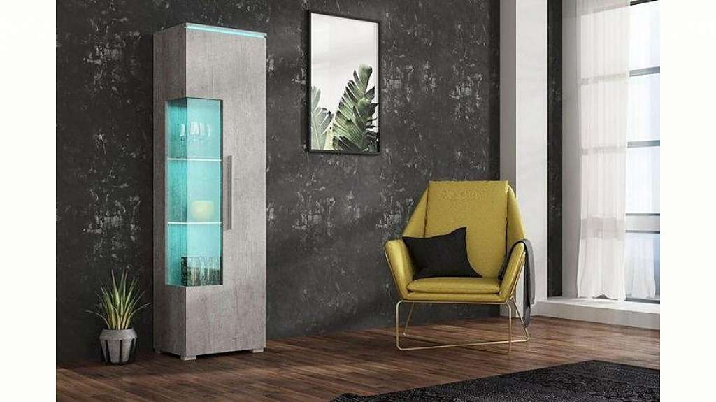 Vitrine, Höhe 160 cm