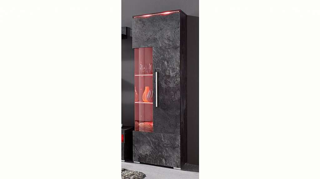 Vitrine, Höhe 160 cm