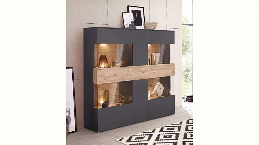 FORTE Vitrine Höhe 152 cm