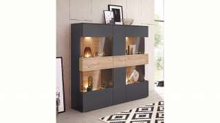 FORTE Vitrine Höhe 152 cm