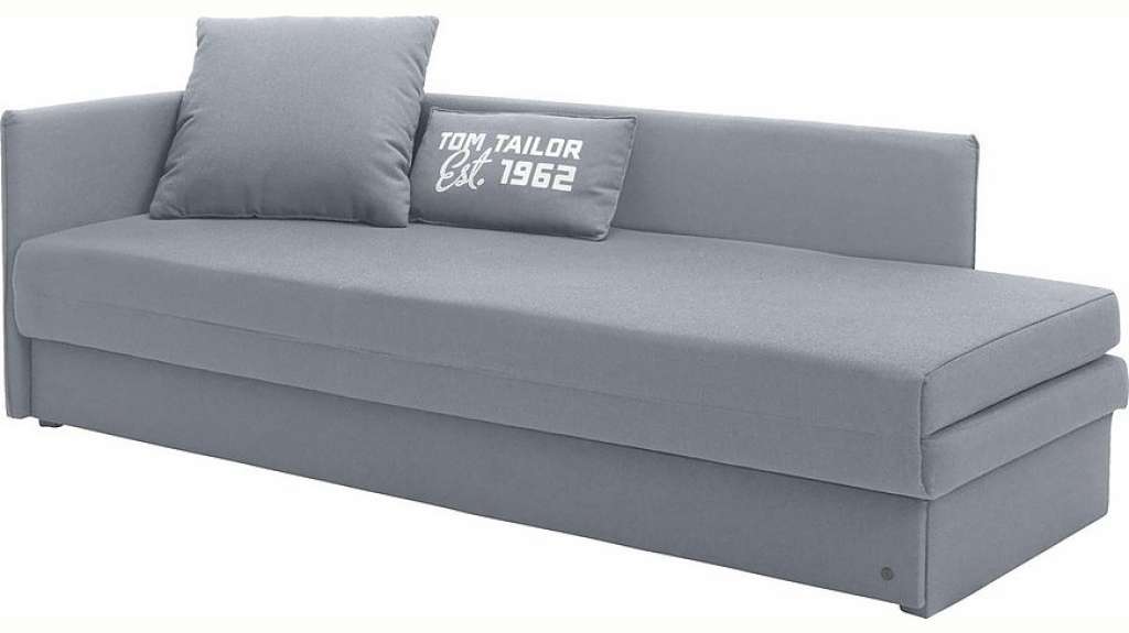 TOM TAILOR Schlafsofa »GUEST«, mit 2 Kissen, Lehne wahlweise links oder rechts
