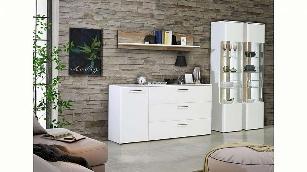 FORTE Vitrine »BABILA«, Höhe 203, 3 cm