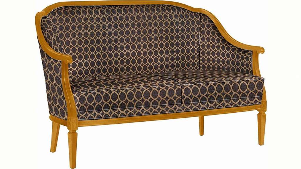 SELVA Sofa »Villa Borghese«, Modell 1375, kirschbaumfarbig antik
