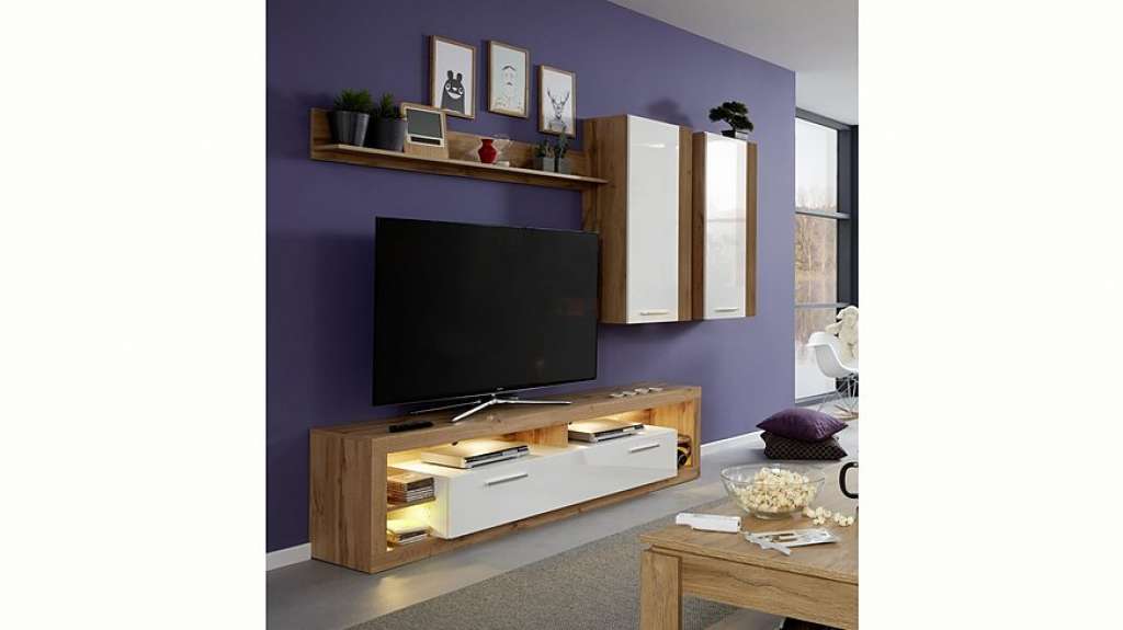 trendteam Wohnwand »Rock«, (Set, 4-tlg)