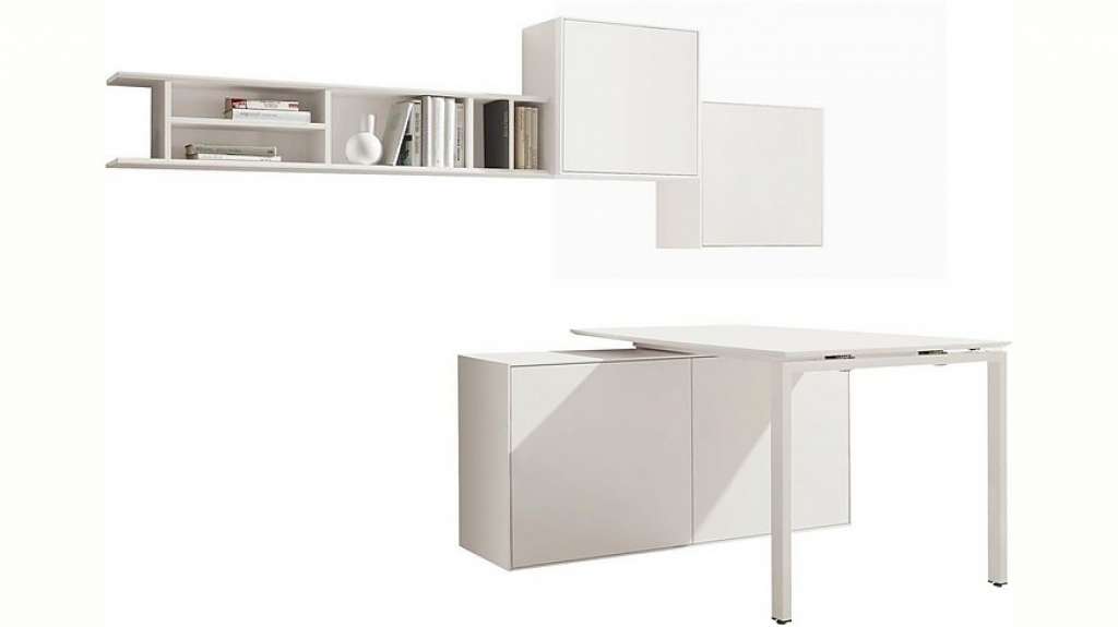 now! by hülsta Wohnwand »now! easy«, (Set, 5-tlg), mit Tisch