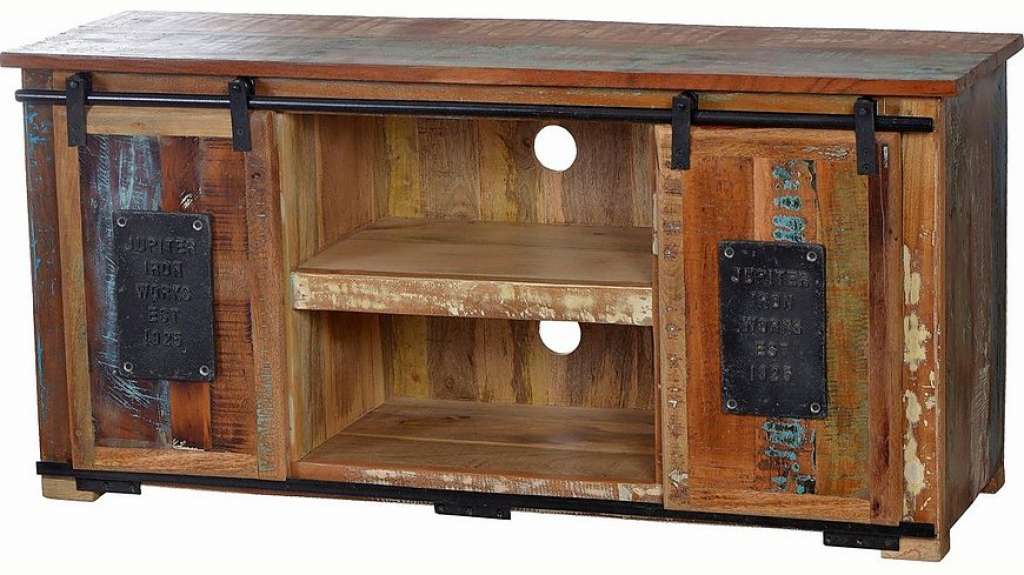 SIT Lowboard »Jupiter«, aus recyceltem Altholz, Breite 130 cm