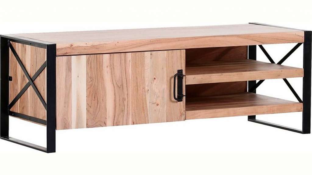 Gutmann Factory Lowboard »Downtown«, aus massivem Akazienholz, Breite 130 cm