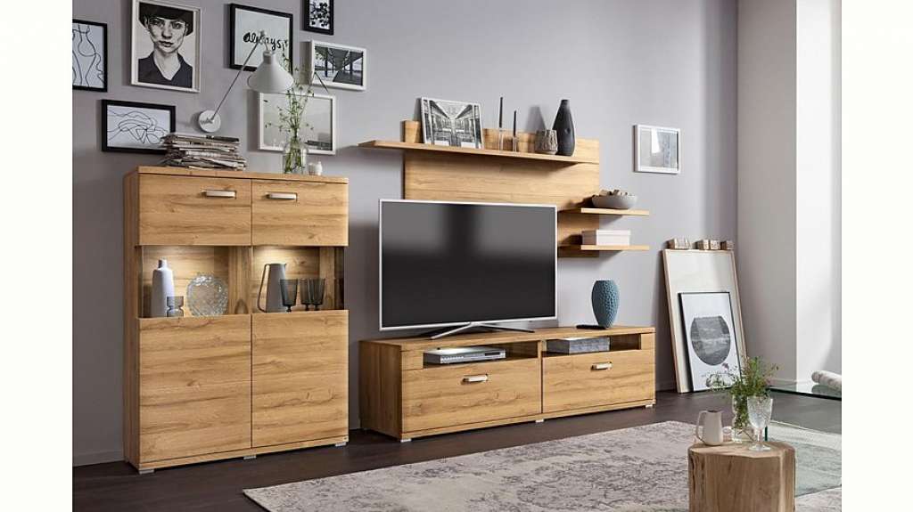 set one by Musterring Wohnwand »madison«, (Set, 3-tlg)