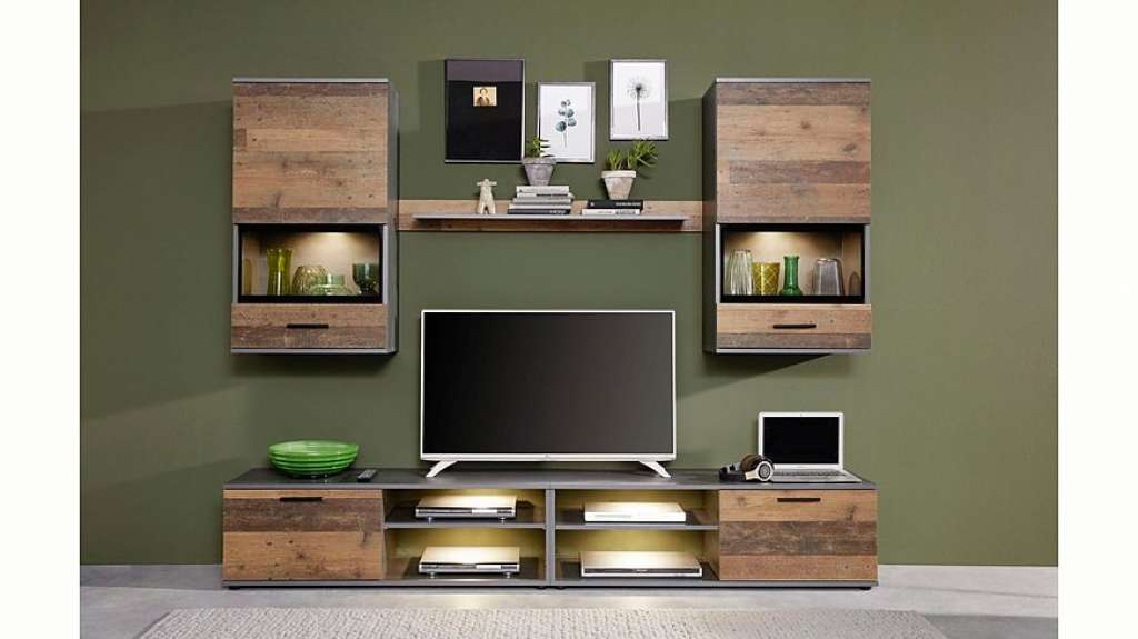 trendteam Wohnwand »Mango«, (5-tlg)