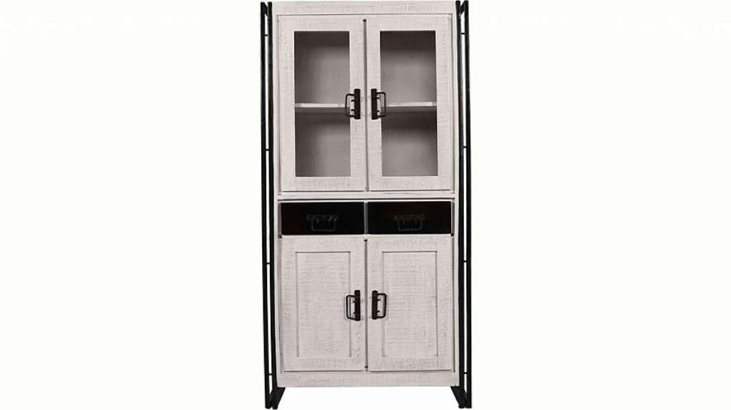 SIT Vitrine »White Panama« im Used Look, Höhe 180 cm