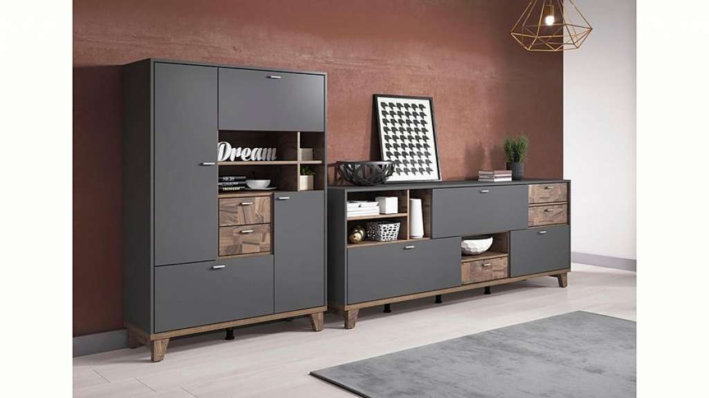 TRENDMANUFAKTUR Wohnwand »Move«, (Set, 2-tlg)