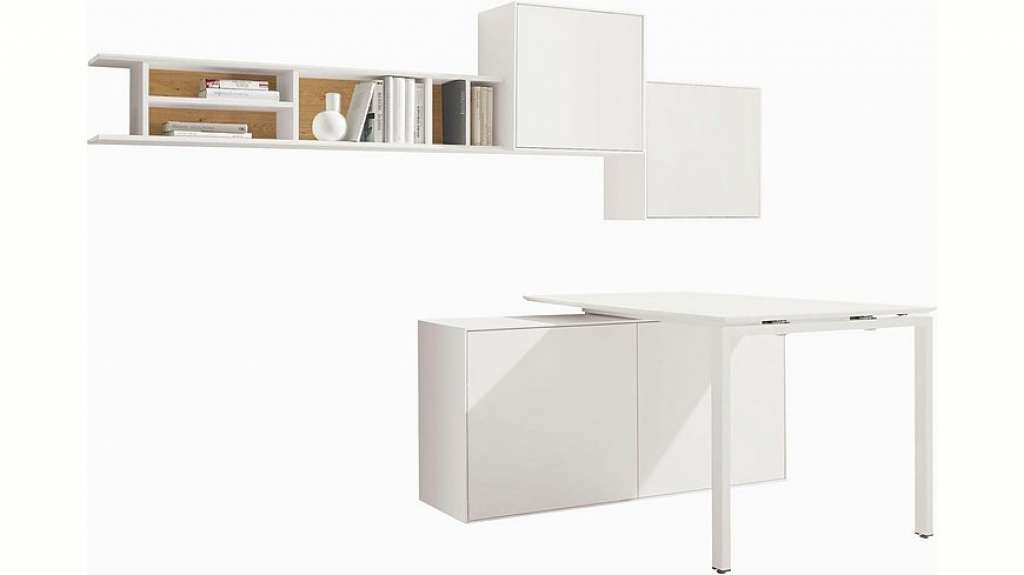 now! by hülsta Wohnwand »now! easy«, (Set, 5-tlg), mit Tisch