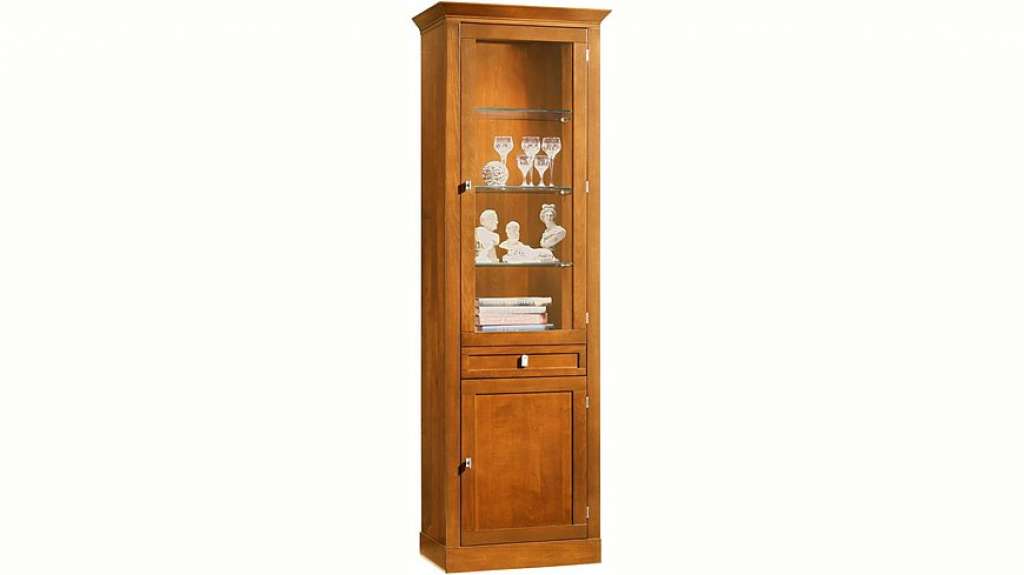 SELVA Vitrine »Sophia« Modell 7411, Türanschlag rechts, Höhe 214 cm