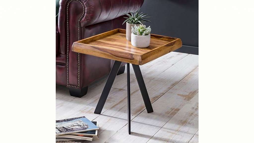 Home affaire Beistelltisch, aus Massivholz