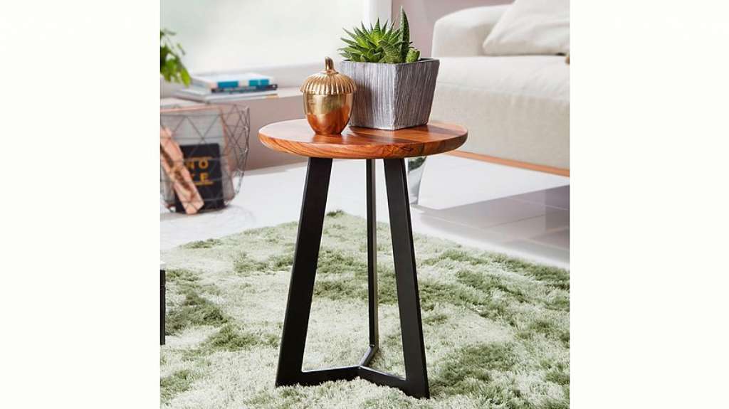 Home affaire Beistelltisch, aus Massivholz