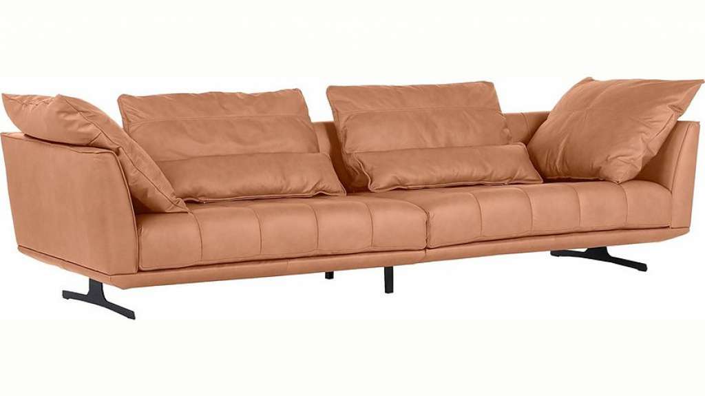 Places of Style Big-Sofa »One«, mit modernen Kufenfüßen