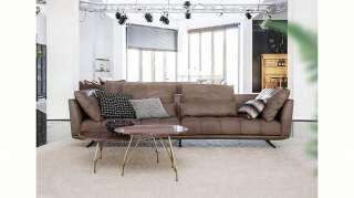 Places of Style Big-Sofa »One«, mit modernen Kufenfüßen