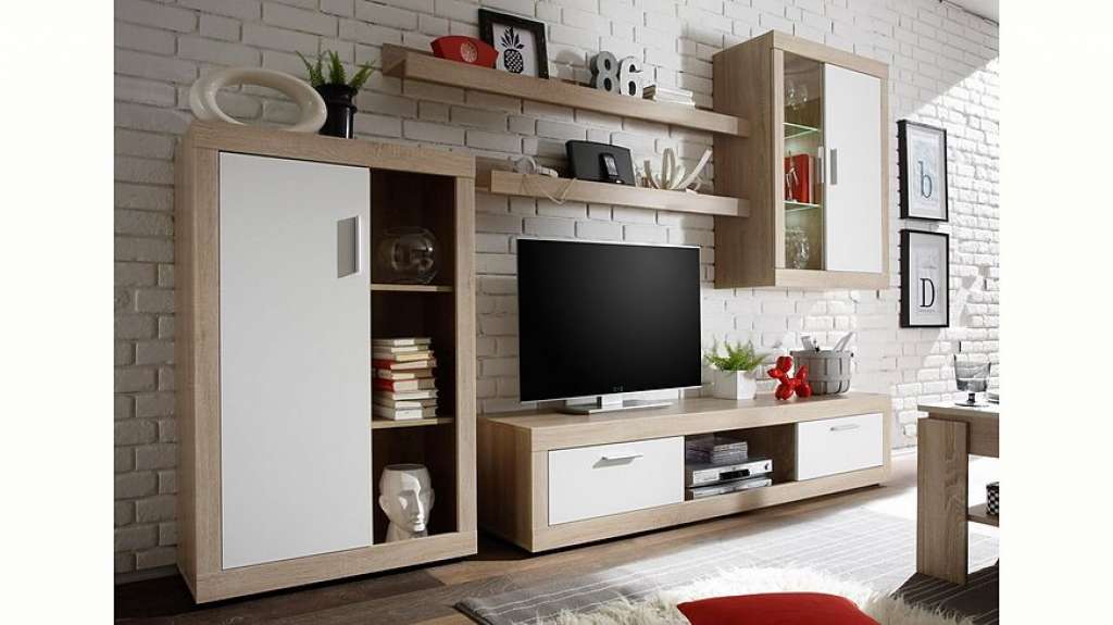 trendteam Wohnwand »Ocean« (5-tlg.) inkl. LED-Beleuchtung