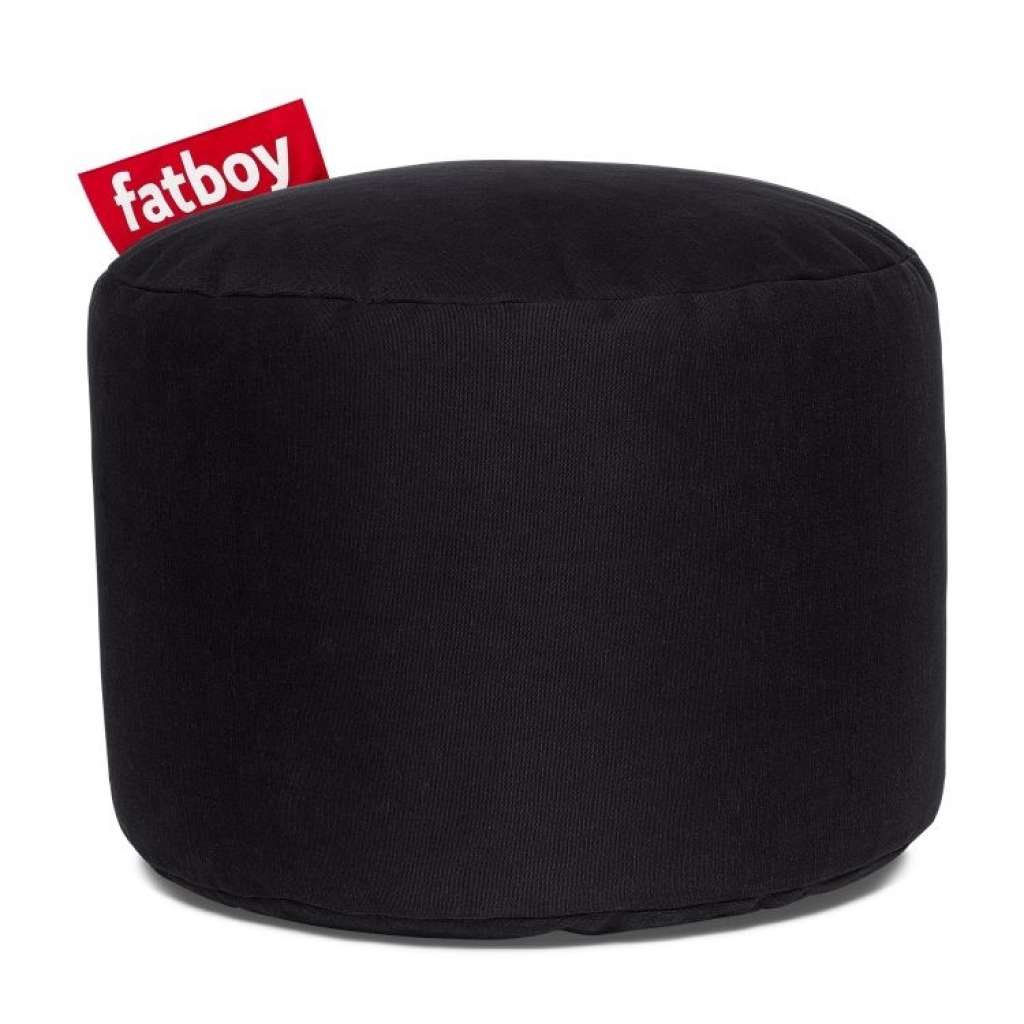Fat boy - Point Stonewashed Pouf - Black - outdoor