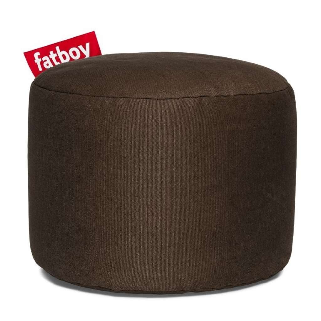 Fat boy - Point Stonewashed Pouf - Brown - outdoor
