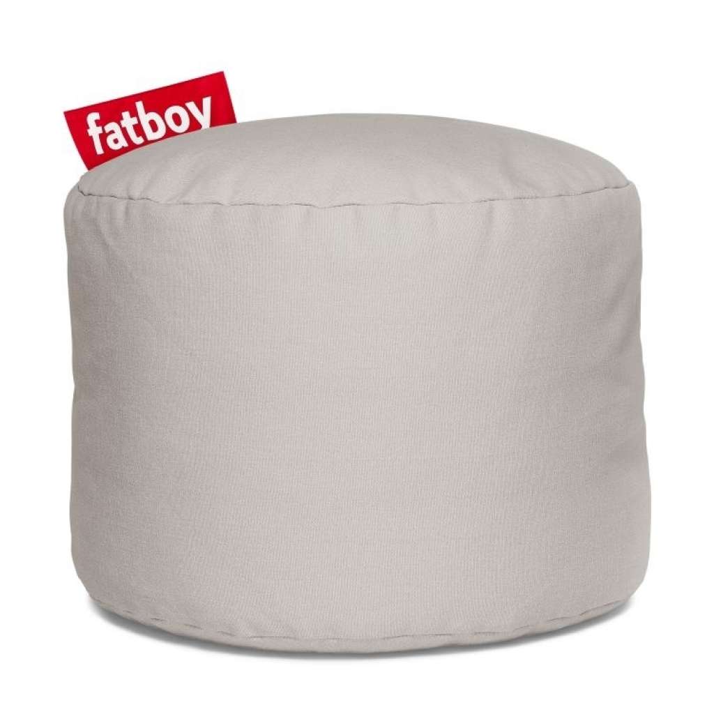 Fat boy - Point Stonewashed Pouf - Silvergrey - outdoor