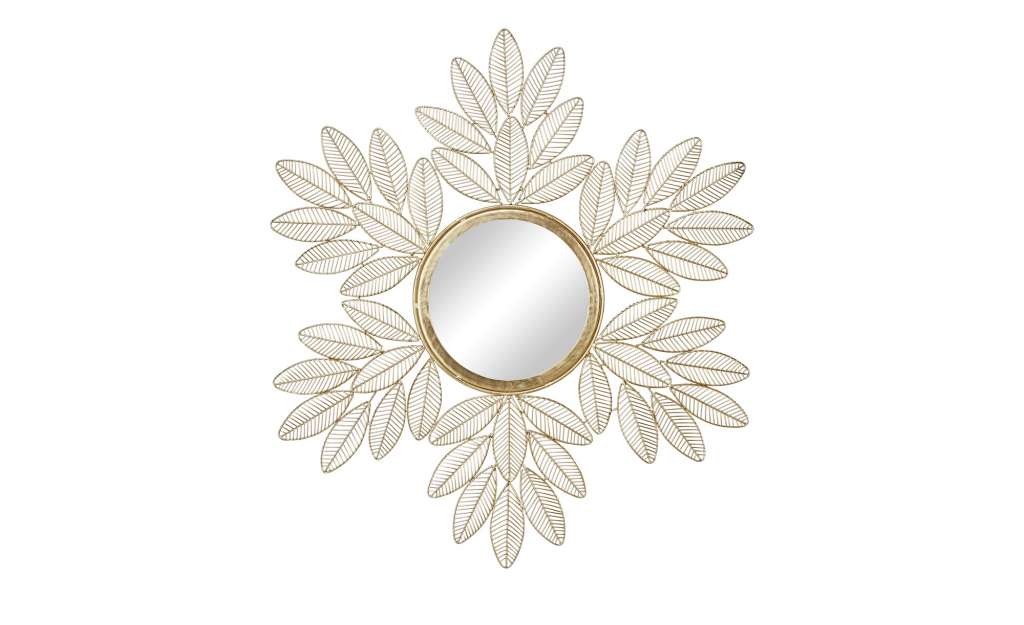 Spiegel ¦ gold ¦ Maße (cm): T: 2,5 Ø: [72.0] Dekoration > Spiegel - Höffner