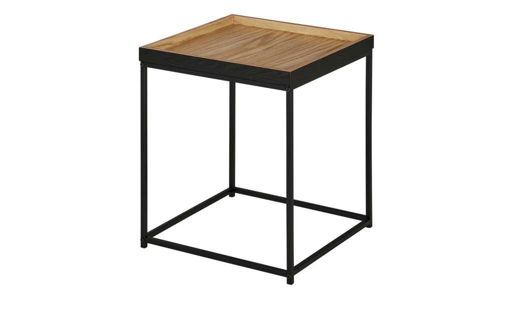 Beistelltisch  Cuneo ¦ schwarz ¦ Maße (cm): B: 42 H: 50 Tische > Beistelltische > Beistelltische ohne Rollen - Höffner