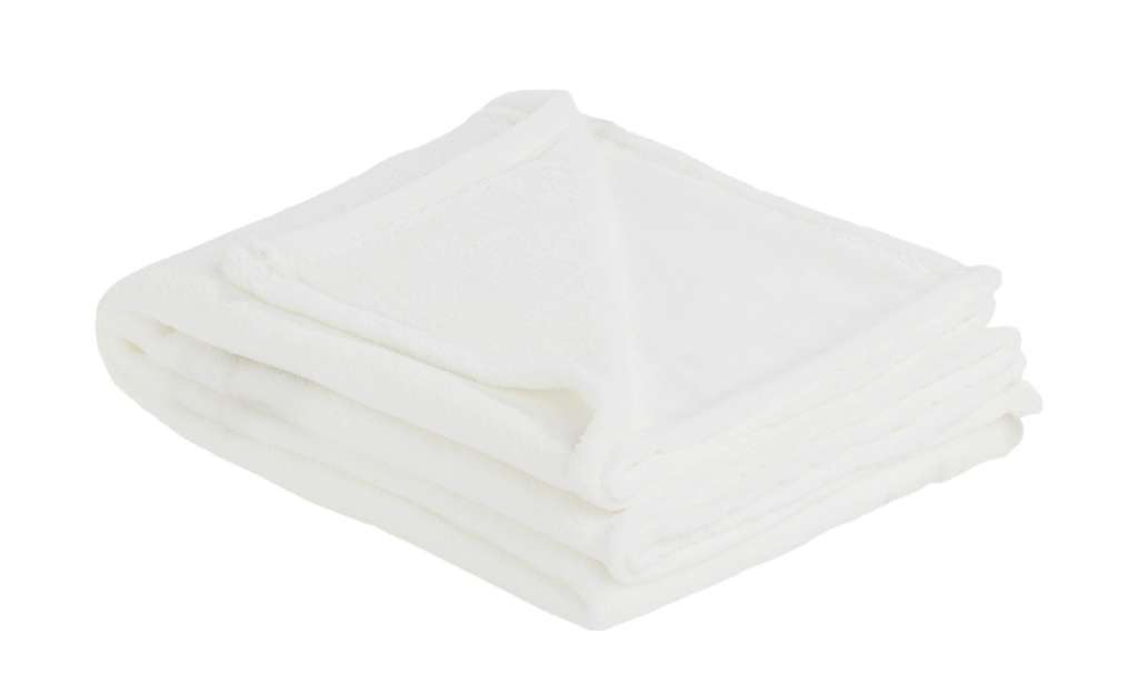 HOME STORY Coralfleecedecke  Emely ¦ weiß ¦ Polyester, 100% Polyester ¦ Maße (cm): B: 130 Heimtextilien > Kuscheldecken - Höffner