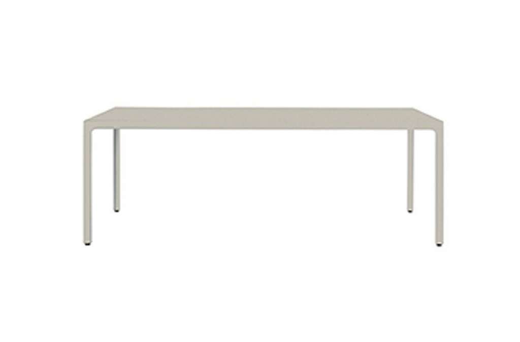 Tribù - Illum Esstisch 265 x 71 cm  - 89 piombo - Gestell grau - indoor