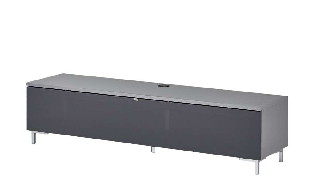 TV-Lowboard  BronX ¦ grau ¦ Maße (cm): B: 160 H: 39 T: 40 TV- & Media Möbel > TV-Racks - Höffner