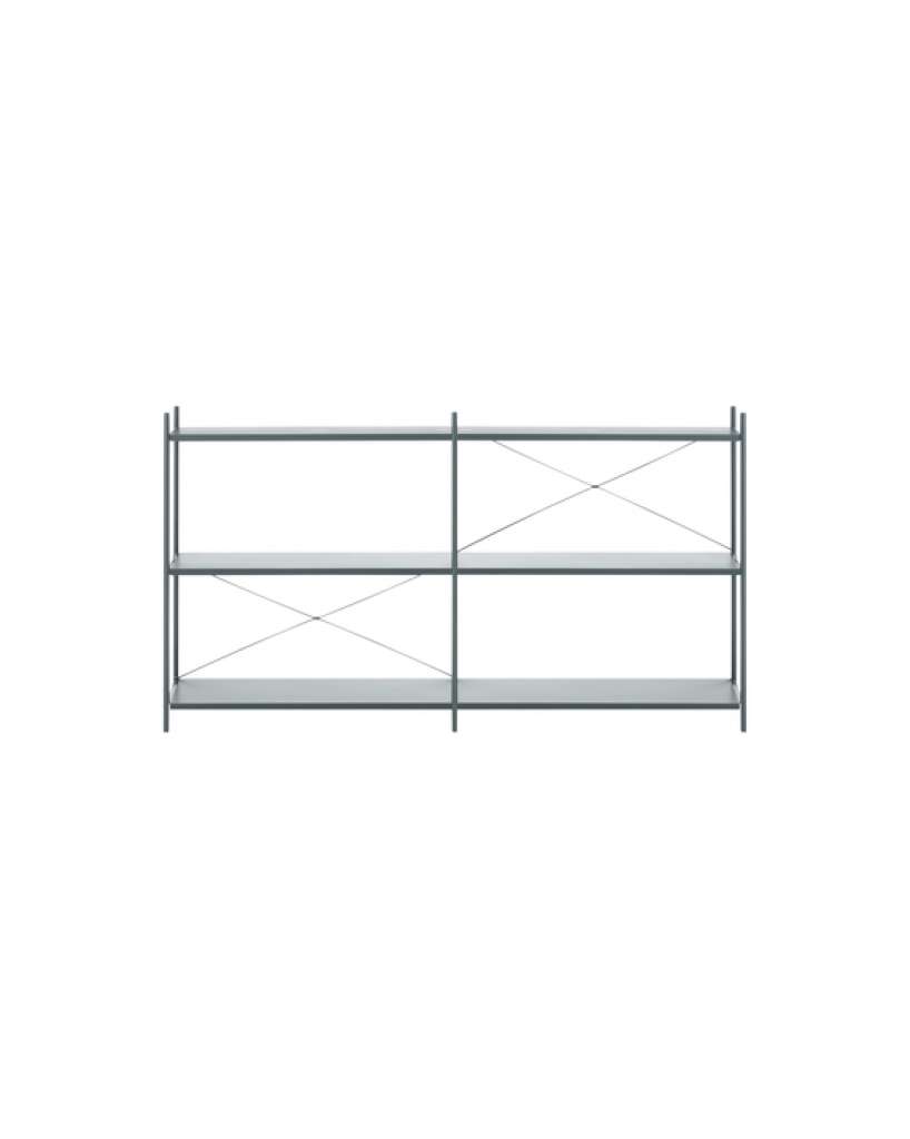 ferm LIVING - Punctual Regal - 2x3 - dunkelblau - indoor