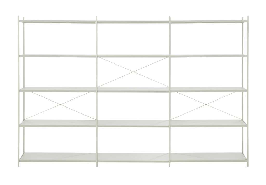 ferm LIVING - Punctual Regal - 3x5 - grau - indoor