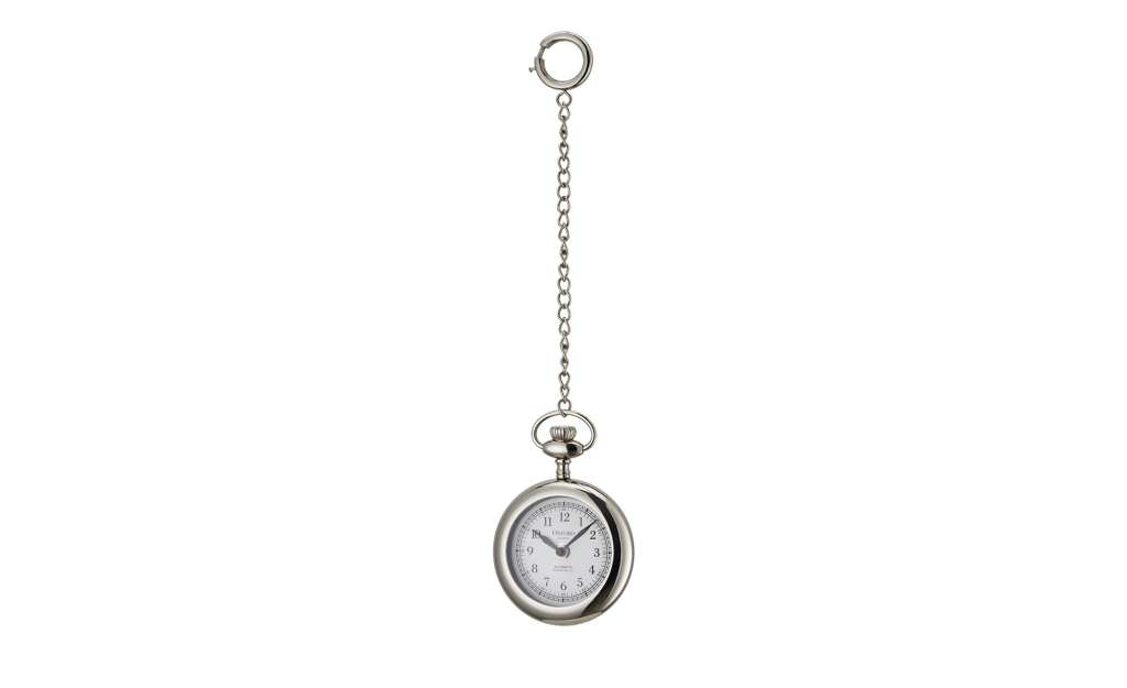 Wanduhr ¦ silber ¦ Maße (cm): B: 12 H: 49 T: 5 Dekoration > Uhren & Wetterstationen - Höffner