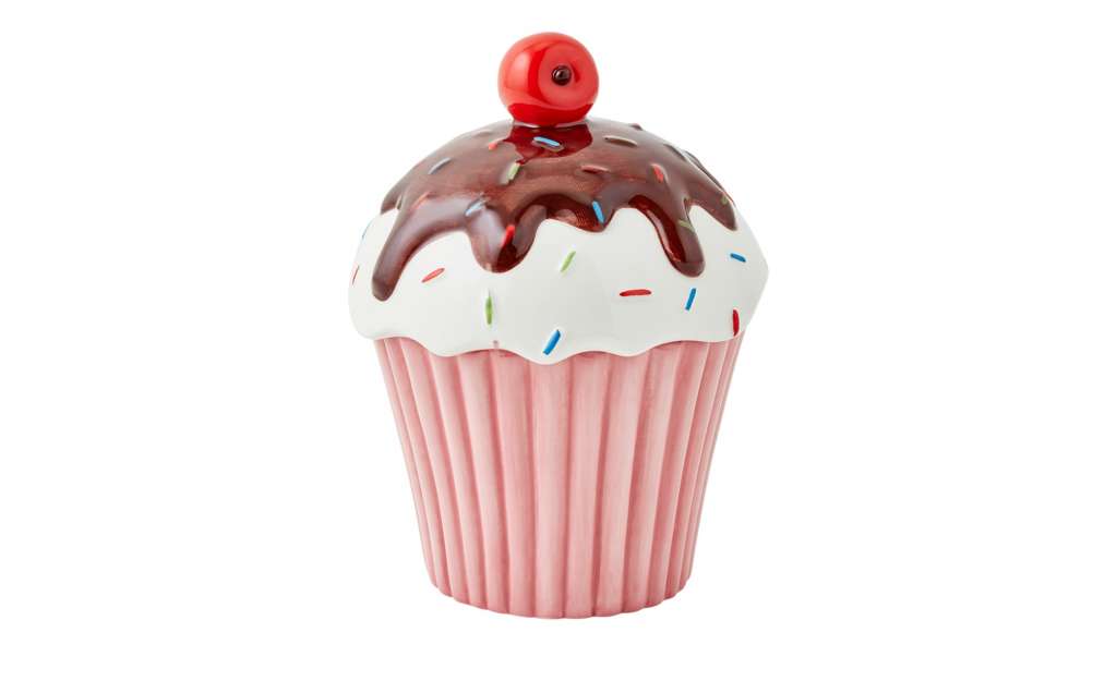 for friends Dose   Cupcake Pastell ¦ rosa/pink ¦ Dolomite ¦ Maße (cm): H: 14,8 Ø: [10.9] Küchenzubehör & Helfer > Vorratsbehälter - Höffner