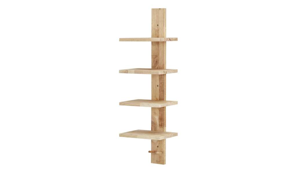 Roomers Wandregal  Nate ¦ holzfarben ¦ Maße (cm): B: 26,5 H: 90 T: 20 Regale > Wandregale - Höffner