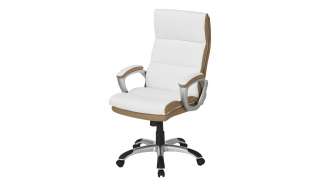 Chefsessel beige & weiß Weißach 2 ¦ beige Stühle > Bürostühle > Chefsessel - Höffner