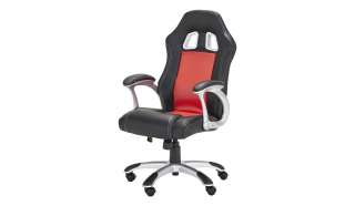 Chefsessel schwarz & rot Roter Main 2 ¦ schwarz Stühle > Bürostühle > Chefsessel - Höffner