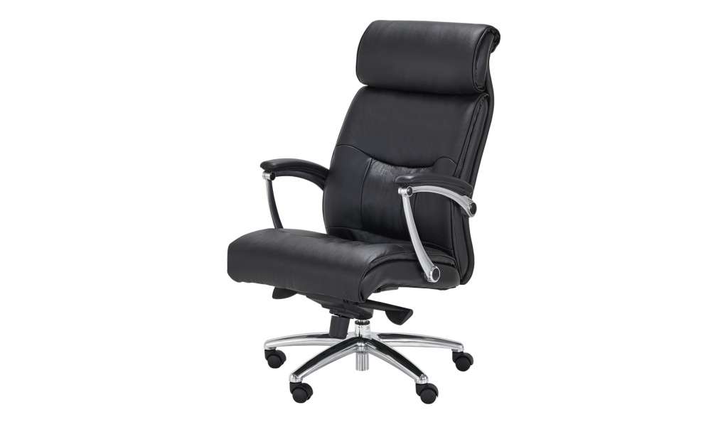 Chefsessel Leder Kinzig ¦ schwarz Stühle > Bürostühle > Chefsessel - Höffner