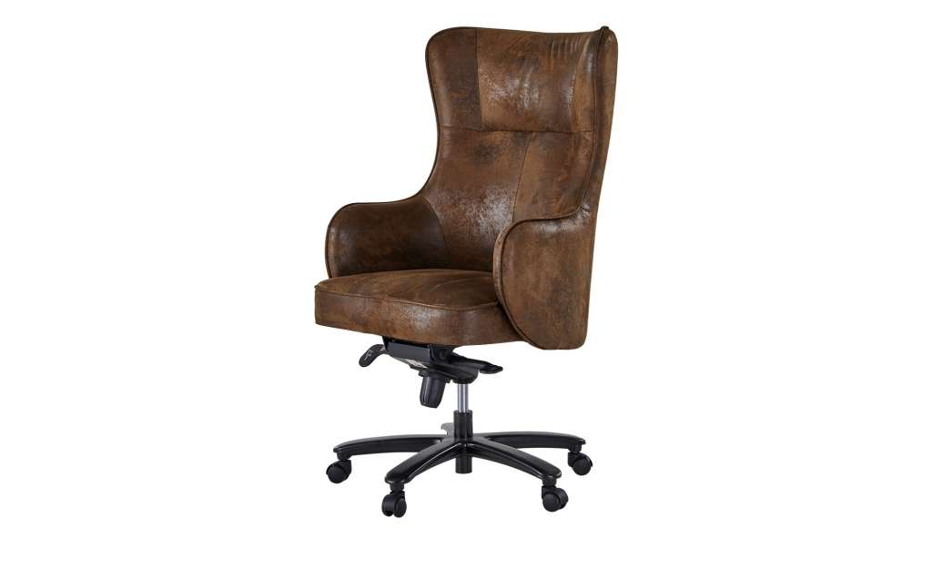 Chefsessel Stoff Bigge ¦ braun Stühle > Bürostühle > Chefsessel - Höffner