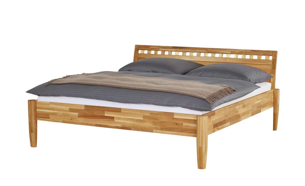 Massivholz-Bettgestell  Timber ¦ holzfarben ¦ Maße (cm): B: 156 H: 93 Betten > Futonbetten - Höffner