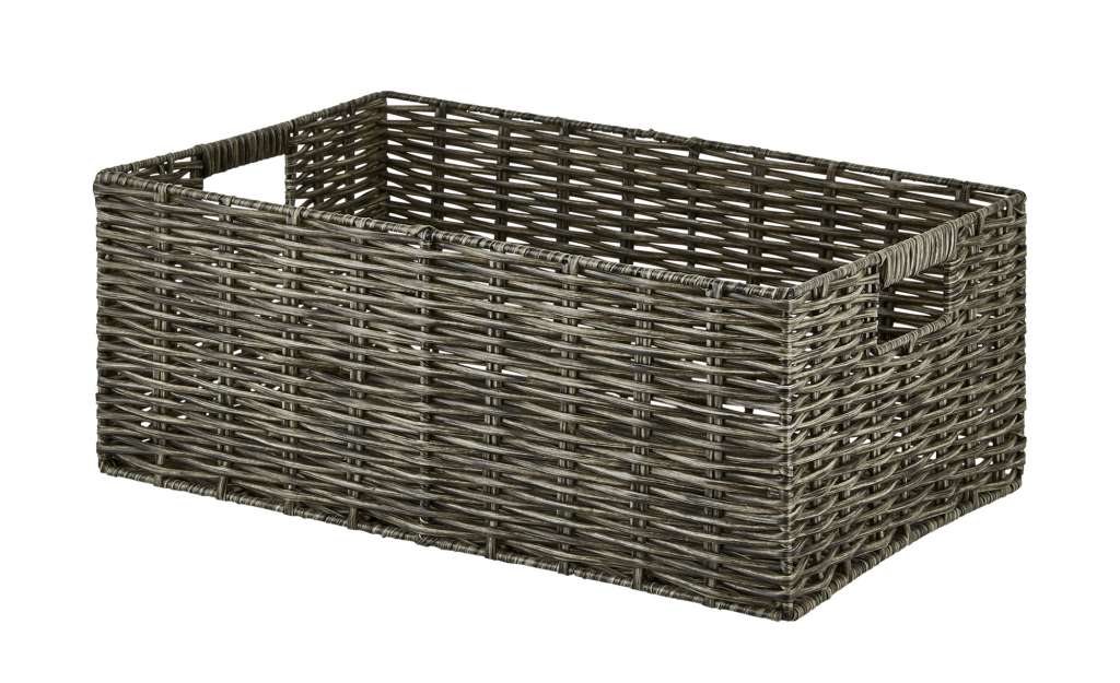 Aufbewahrungskorb ¦ braun ¦ Maße (cm): B: 37 H: 15 T: 27 Regale > Regal-Aufbewahrungsboxen - Höffner