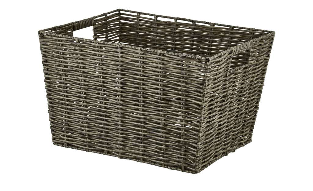Aufbewahrungskorb ¦ grau ¦ Maße (cm): B: 35 H: 30 T: 22 Regale > Regal-Aufbewahrungsboxen - Höffner