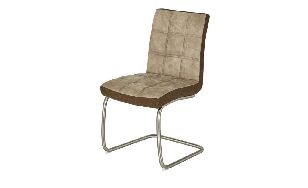 Schwingstuhl  Dennis ¦ braun ¦ Maße (cm): B: 49 H: 90,5 T: 60 Stühle > Freischwinger - Höffner