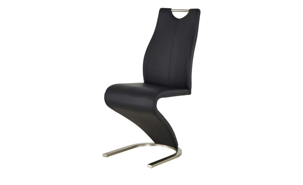 Schwingstuhl  Danilo ¦ schwarz ¦ Maße (cm): B: 44,5 H: 99 T: 59,5 Stühle > Freischwinger - Höffner