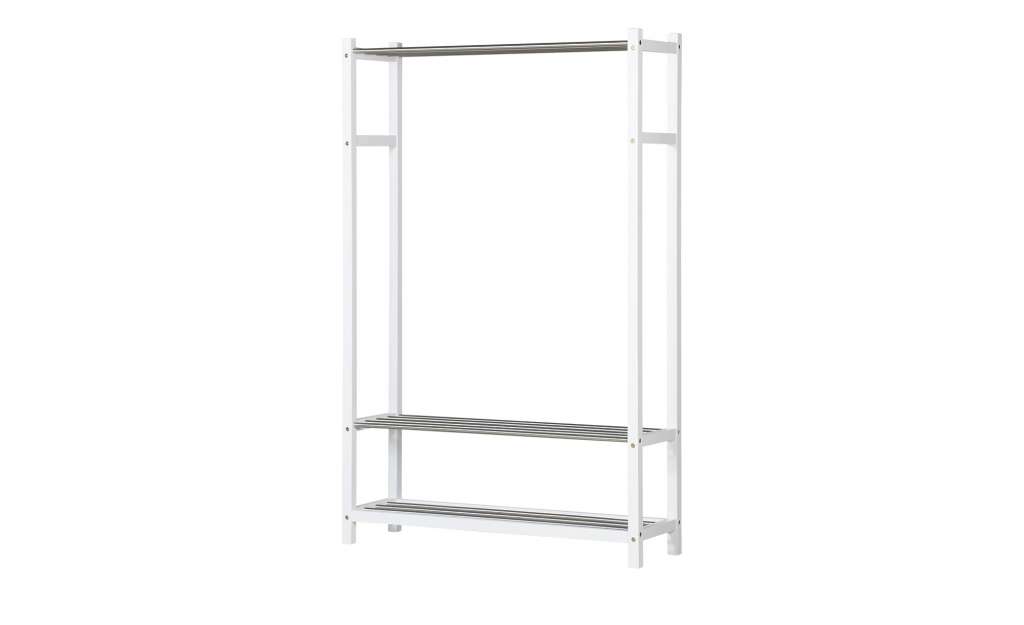 Garderobenständer  Arco ¦ weiß ¦ Maße (cm): B: 106 H: 165 T: 32 Garderoben & Kleiderstangen > Garderoben - Höffner