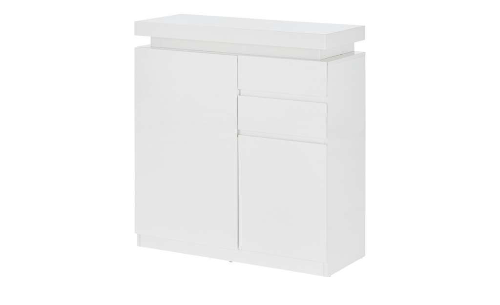 Schuhschrank  Torri ¦ weiß ¦ Maße (cm): B: 91 H: 97 T: 38 Garderoben & Kleiderstangen > Schuhschränke - Höffner